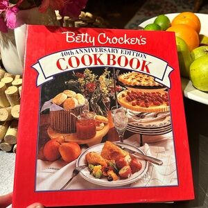 Betty Crocker 40th addition cookbook.